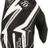 Motorradhandschuhe O'Neal MatrixRacewear schwarz/weiß