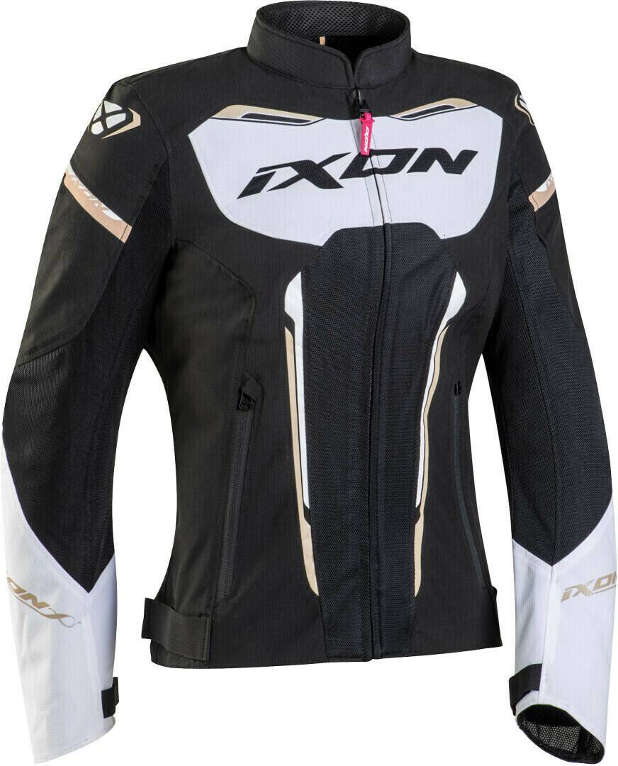 Motorradjacken IXON Striker Air Lady Jacketblack/white