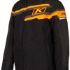 Motorradjacken Klim Klimate Jackeschwarz/orange