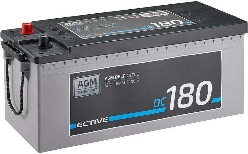 Autobatterien Ective Batteries 180 AGM Deep Cycle 12V 180Ah