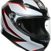 AGV K6 AGV K6E2205 Multi Flash Matt Black/Grey/Red