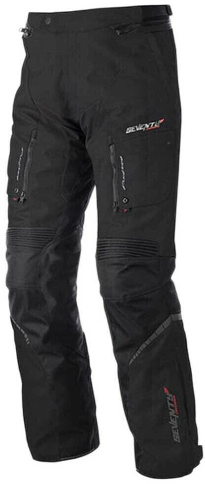 Seventy Degrees Seventy Degrees Sd-pt1 lang Hose Schwarz Motorradhosen