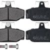 ABS All Brake Systems Bremsbeläge hinten für Volvo 760 960 V70, Xc70 Cross Country S70 (36744) Auto-Bremsanlagen